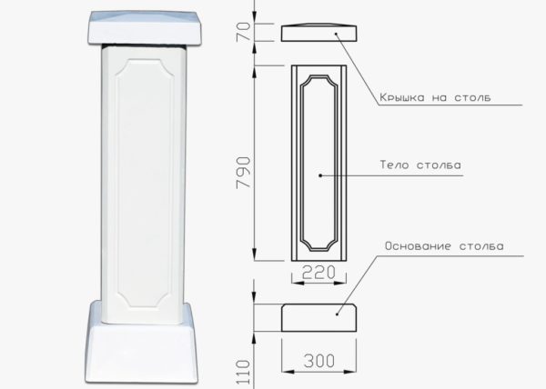 столб из бетона 1 - kolpaktega.ru